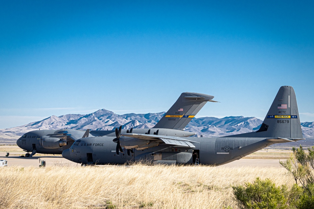 Mobility aircraft attend the AATTC to learn tactical airlift maneuvers