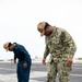 USS Carl Vinson (CVN 70) Sailors Conduct Flight Deck Maintenance