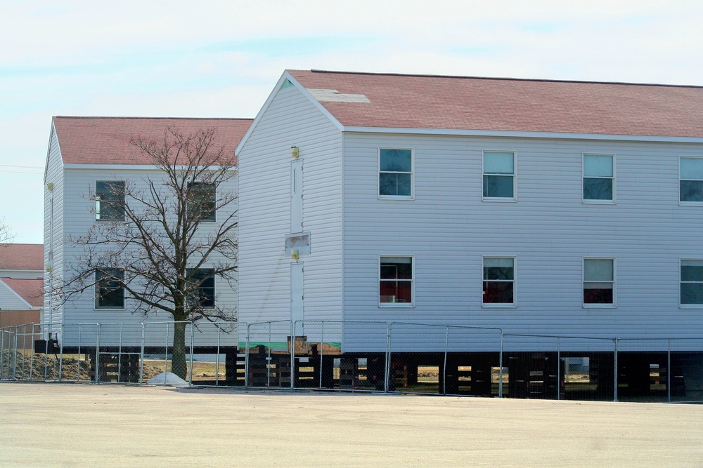 Contractor moves first two World War II-era barracks at Fort McCoy