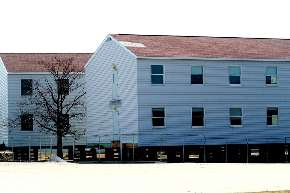 Contractor moves first two World War II-era barracks at Fort McCoy