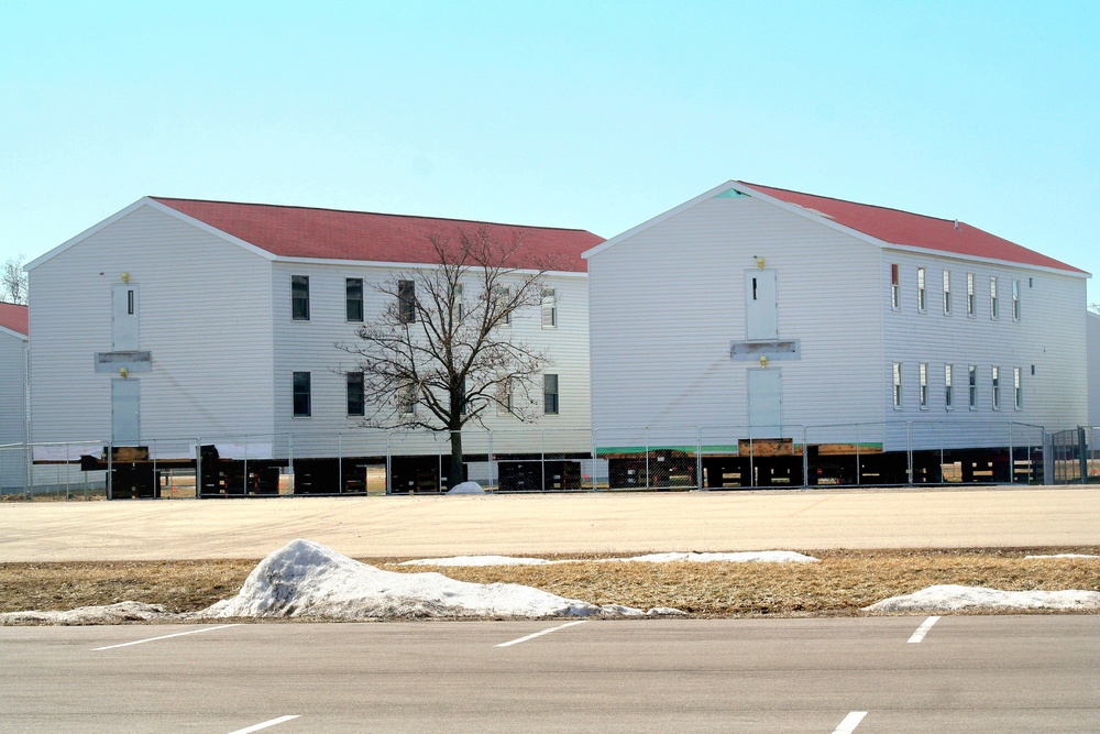 Contractor moves first two World War II-era barracks at Fort McCoy