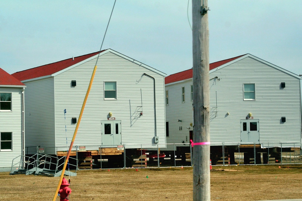 Contractor moves first two World War II-era barracks at Fort McCoy