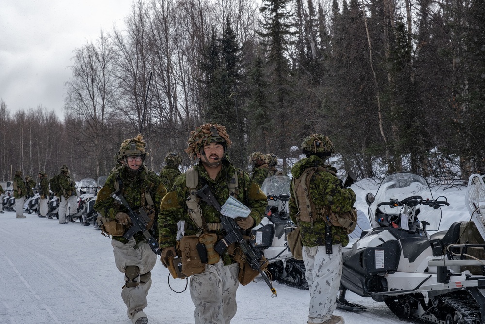 Canada's  3 PPCLI on patrol during JPMRC-AK 23-02 [2 of 3]