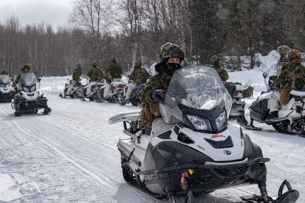 Canada's PPCLI on patrol during JPMRC-AK 23-02 [3 of 3]