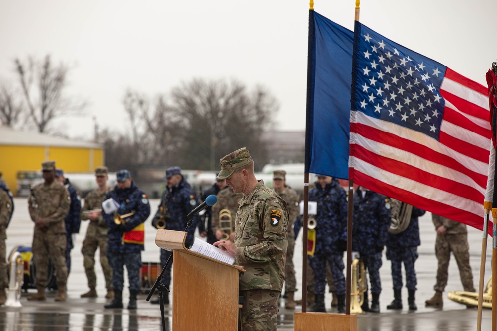 1BCT/2BCT Transfer of Authority Ceremony