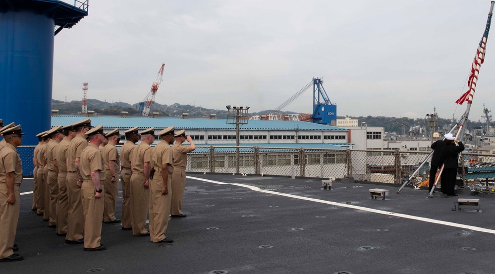 Blue Ridge Chief Petty Officers Celebrate Birthday