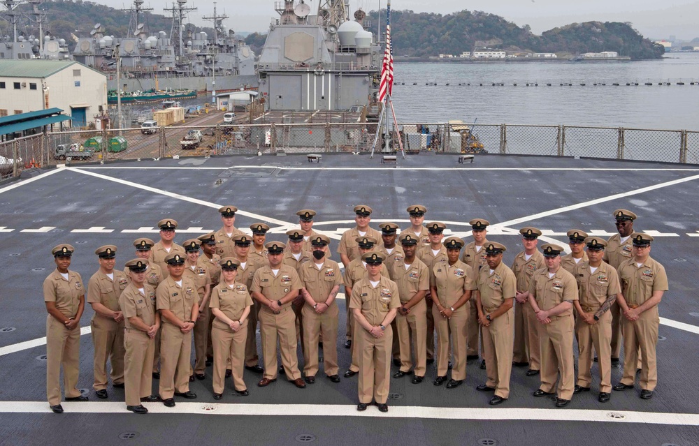 Blue Ridge Chief Petty Officers Celebrate Birthday