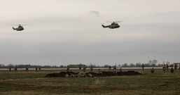 Combined arms demonstration