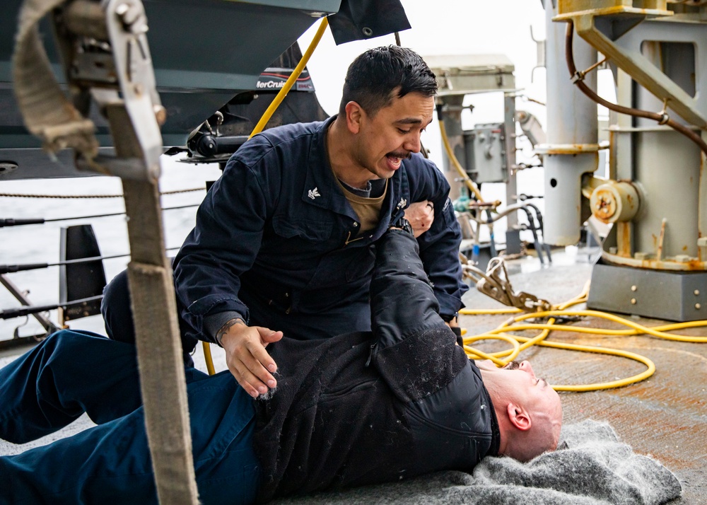 USS Porter Operates in the Baltic Sea