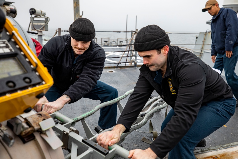 USS Porter Operates in the Baltic Sea