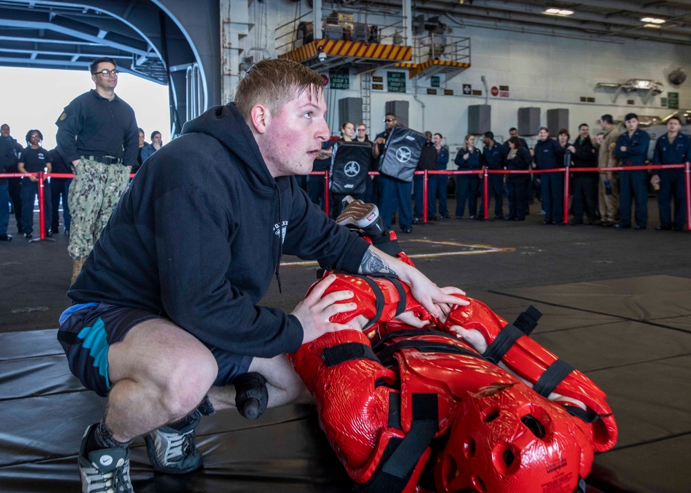 Daily Operations Aboard USS George H.W. Bush (CVN 77)