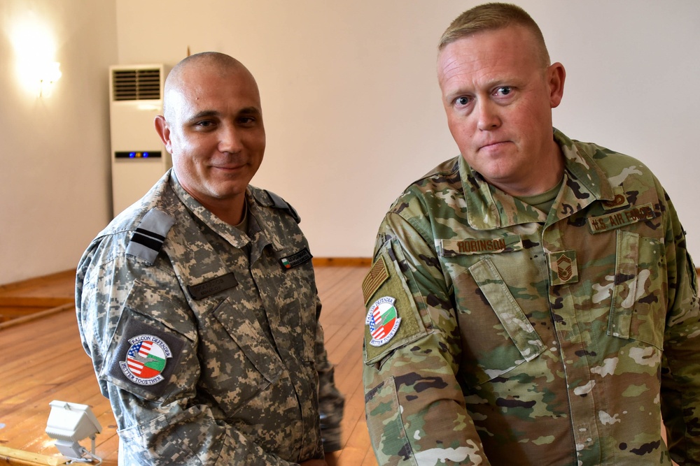 Tennessee Airmen complete tactical care training with the Bulgarian Air Force