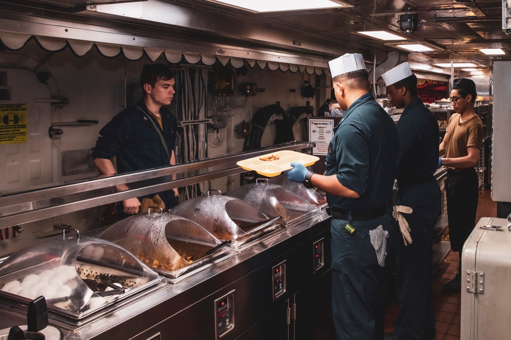 USS McFaul's Mess Deck Team