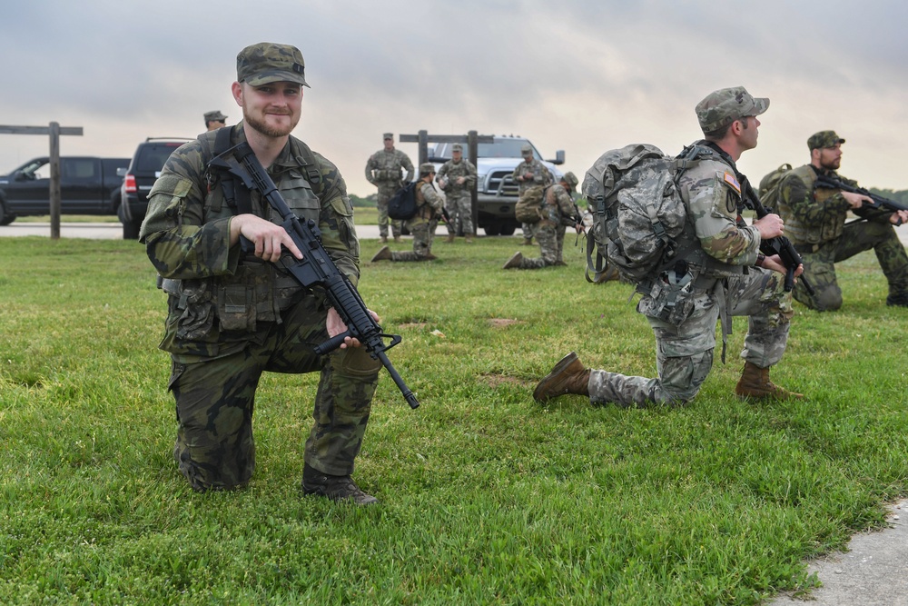 Texas Best Warrior Competition supports partner nation program