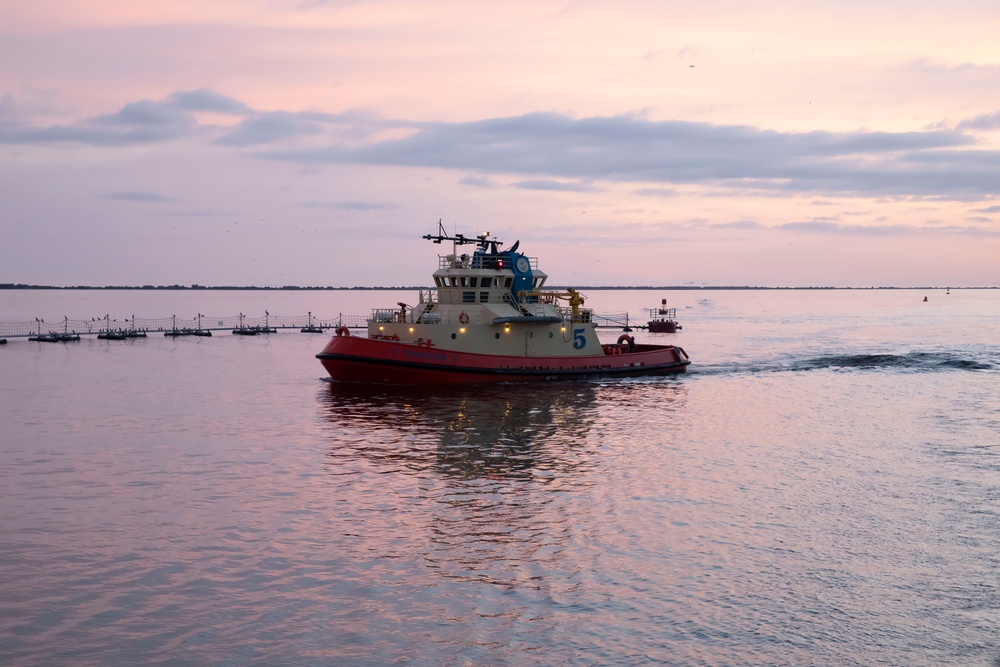 USS McFaul Ports in Mayport, Florida