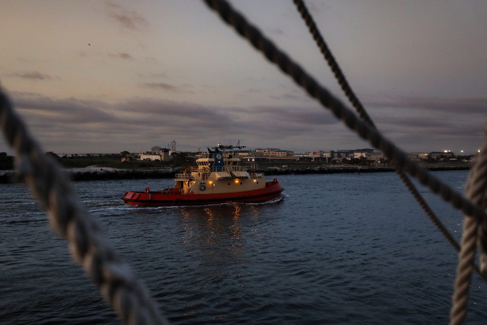 USS McFaul Ports in Mayport, Florida