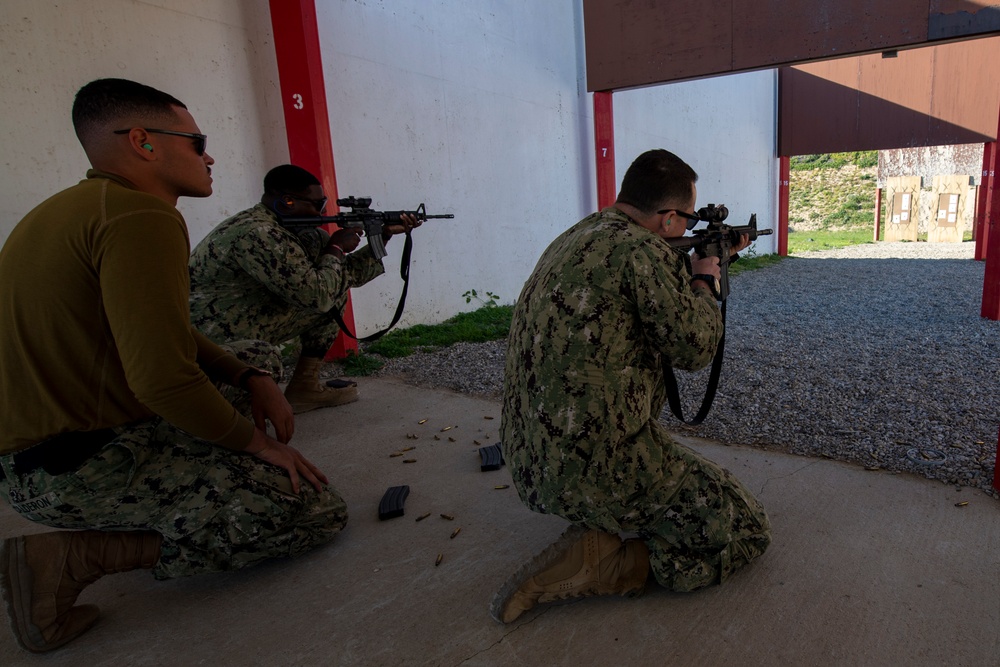 NMCB1 Live Fire training