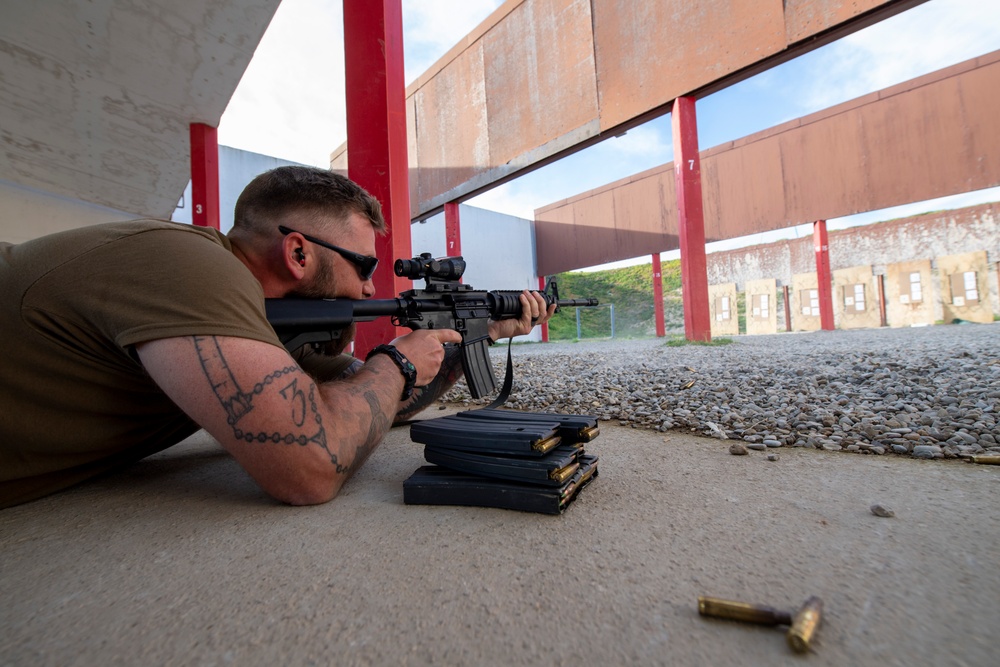 NMCB1 Live Fire training