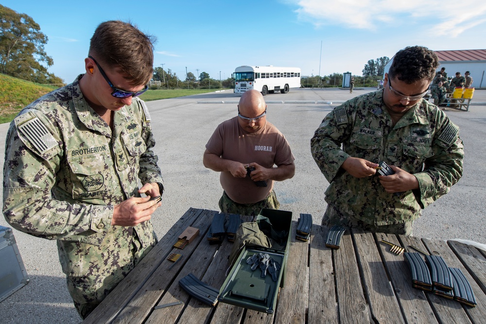 NMCB1 Live Fire training