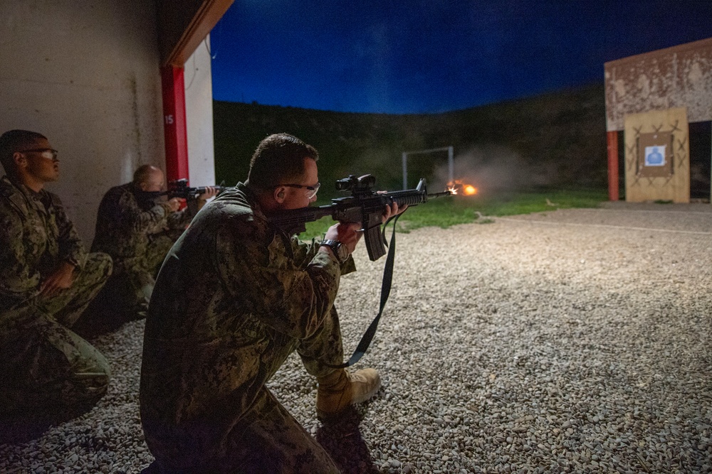 NMCB1 Live Fire training