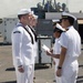 USS Tripoli C5I Department Conducts Dress White Uniform Inspection