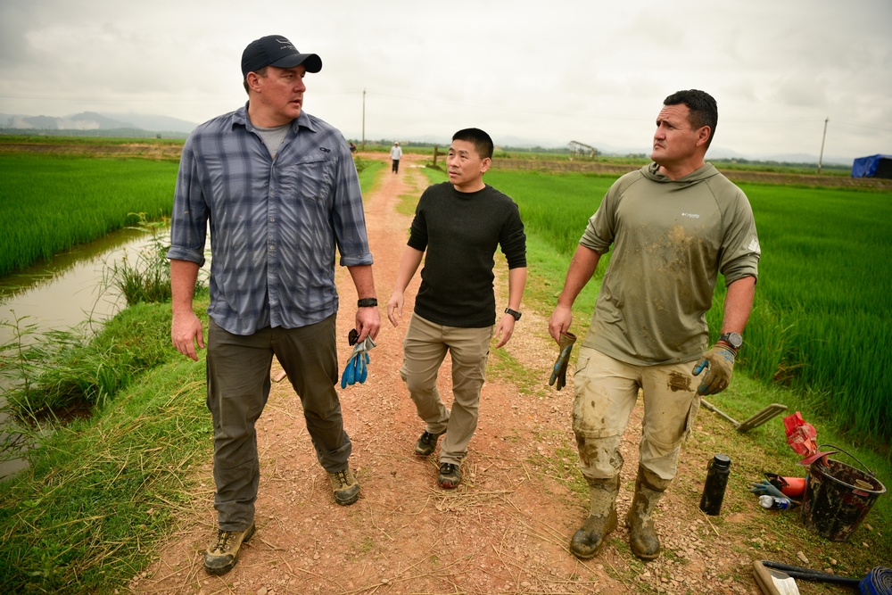 Fulfilling Our Nation's Promis in Vietnam, DPAA Leadership visits recovery site