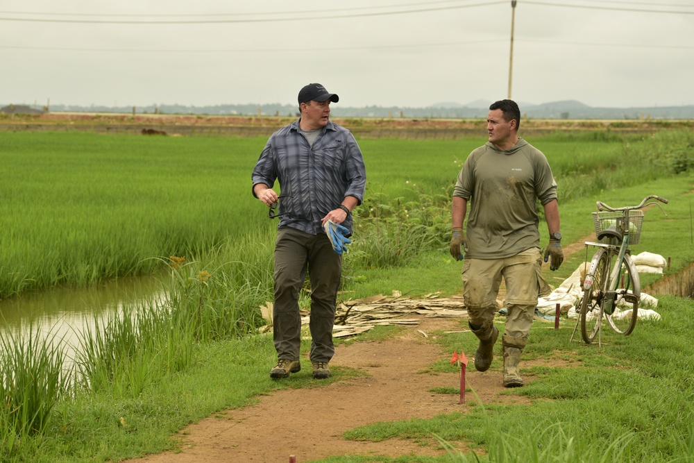 Fulfilling Our Nation's Promis in Vietnam, DPAA Leadership visits recovery site