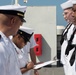 USS Tripoli C5I Department Conducts Dress White Uniform Inspection