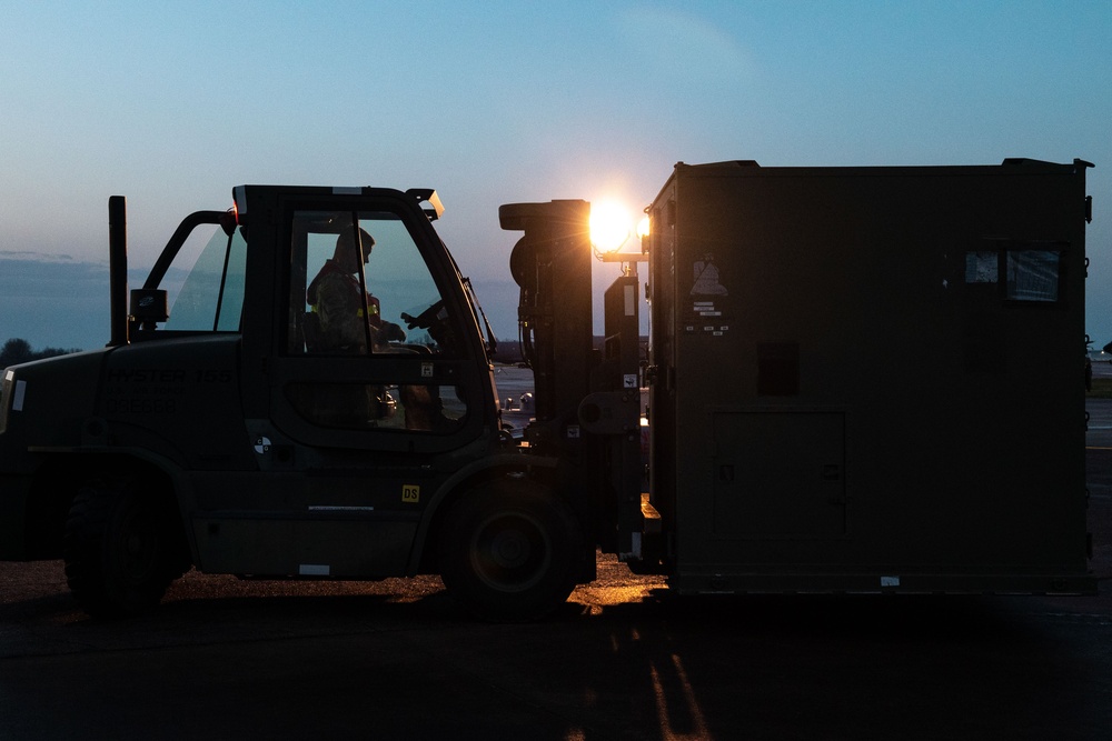 weighing cargo during inspection