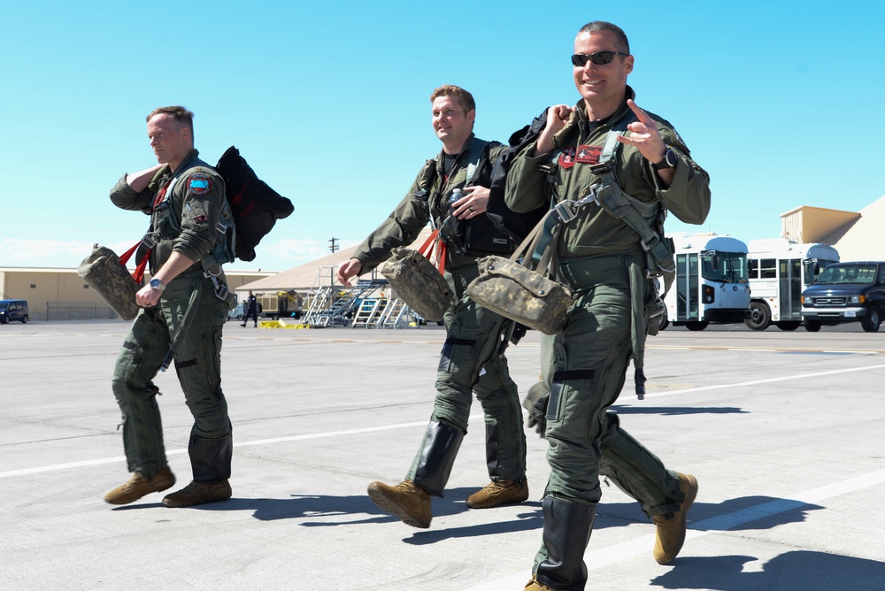 Nellis Air Force Base hosts 119th Fighter Squadron for Red Flag 23-2