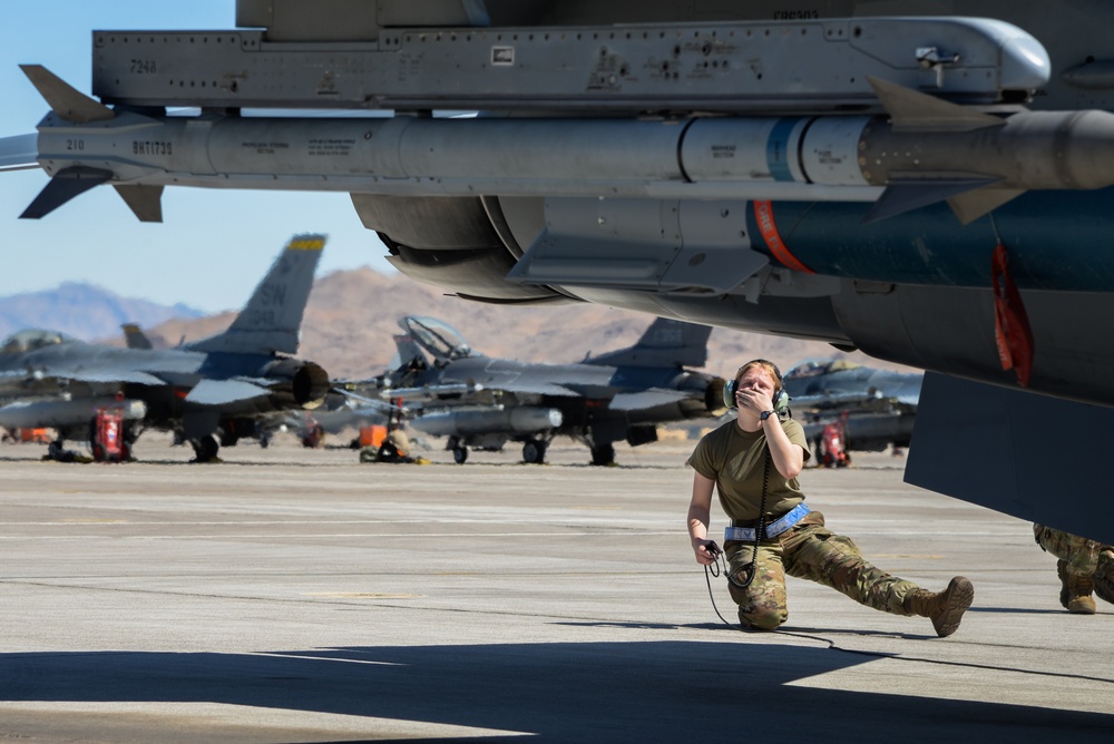 Nellis Air Force Base hosts 119th Fighter Squadron for Red Flag 23-2