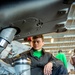 Helicopter Sea Combat Squadron (HSC) 4 Sailors Perform Maintenance Aboard USS Carl Vinson (CVN 70)