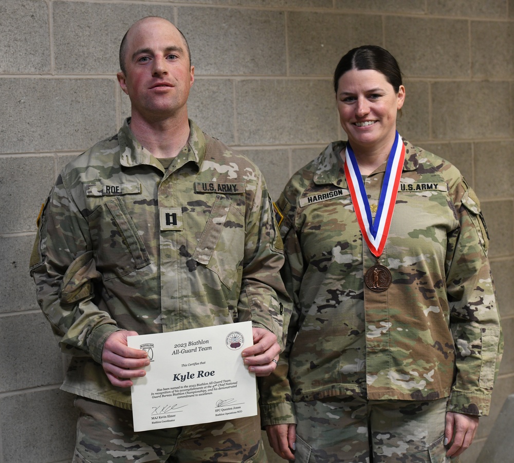 Oregon Soldiers compete at Guard Bureau Biathlon Nationals