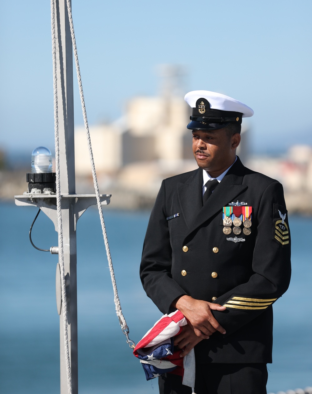 USS Santa Barbara (LCS32) Commissioned onboard Port Hueneme