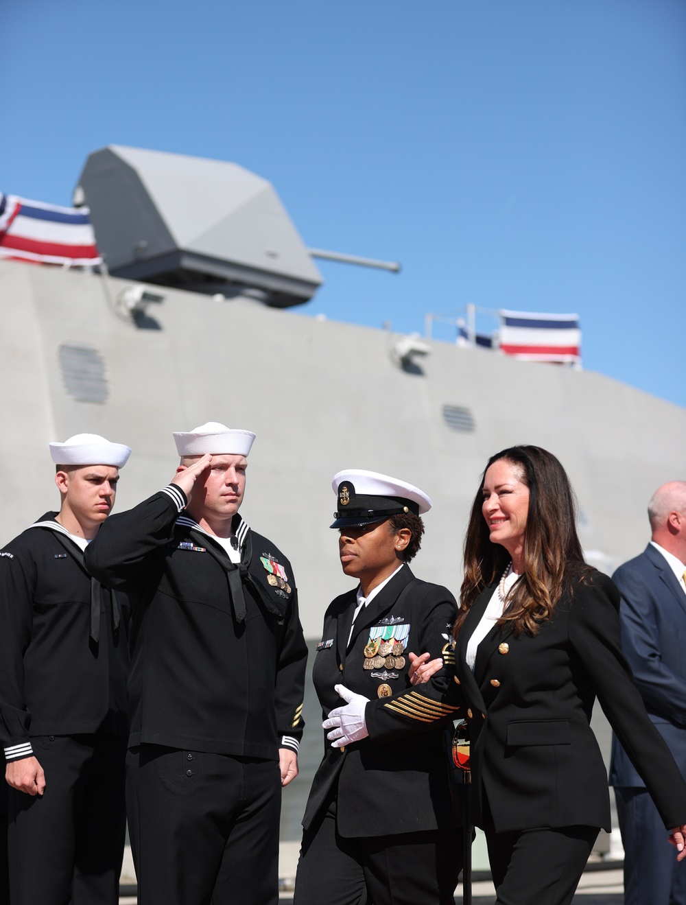 USS Santa Barbara (LCS32) Commissioned onboard Port Hueneme