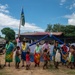 Solomon Islanders and DPAA Members celebrate the end of a Recovery Mission