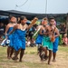 Solomon Islanders and DPAA Members celebrate the end of a Recovery Mission