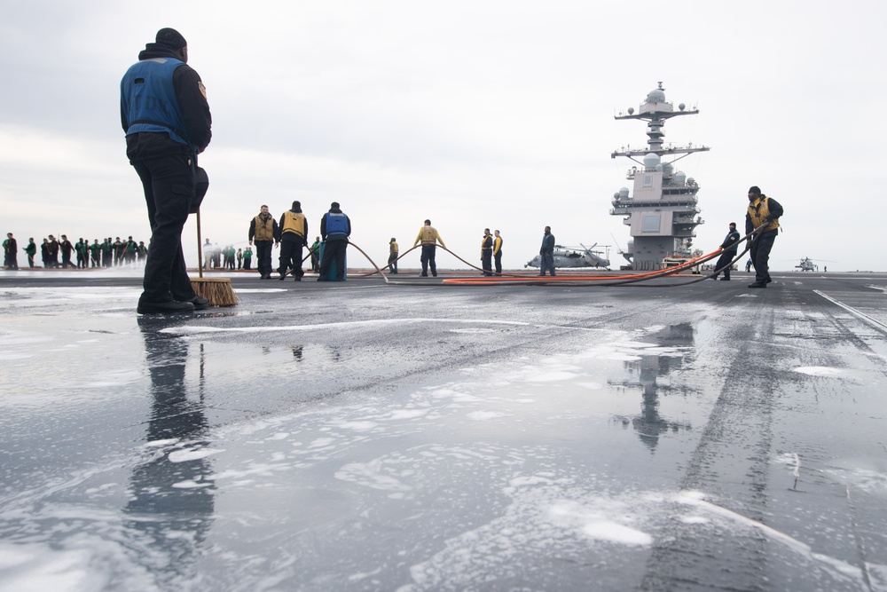 Flight Deck Wash