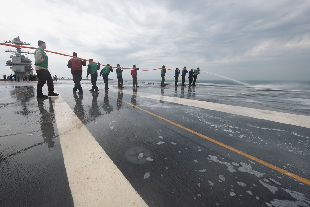 Flight Deck Wash