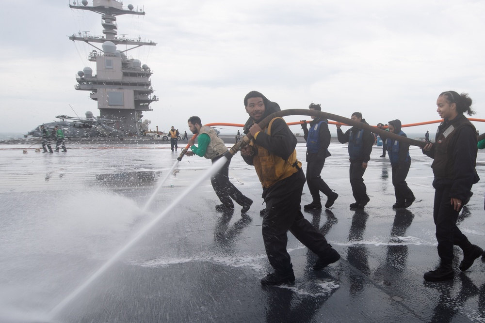 Flight Deck Wash