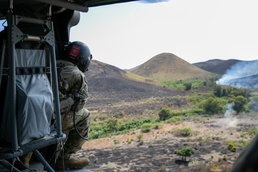 A Co. 1-169th Aviation Regiment Conducts Aerial Gunnery at Camp Santiago, Puerto Rico