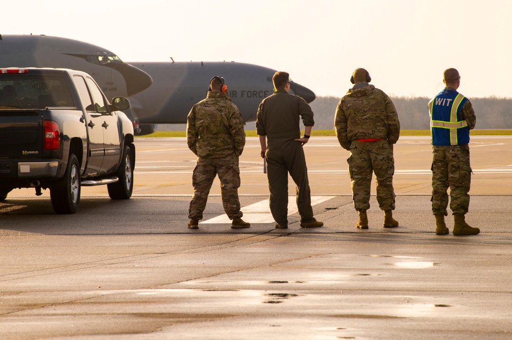 WIT inspecting aircrews