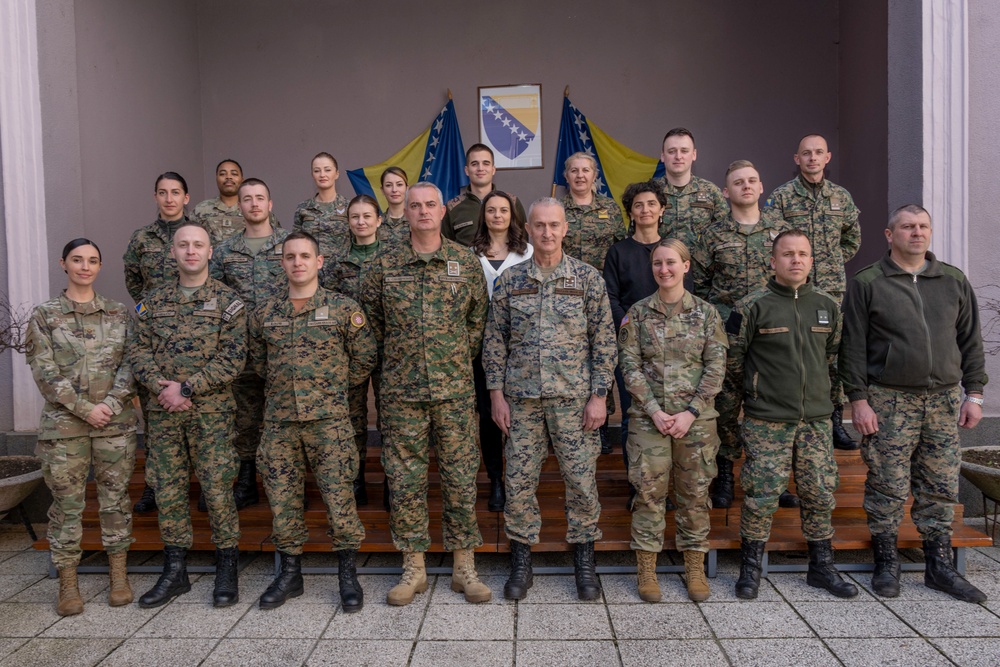 Ready, Frame, Capture: MDNG conducts public affairs workshop for Armed Forces of Bosnia and Herzegovina