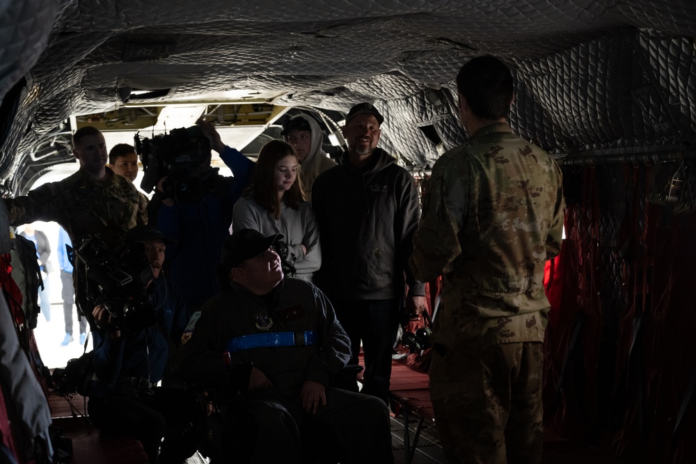 &quot;Top Gun&quot; Make-A-Wish Colorado collaboration with Buckley Space Force Space