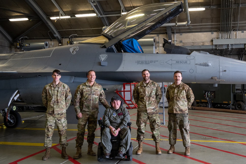 &quot;Top Gun&quot; Make-A-Wish Colorado collaboration with Buckley Space Force Space