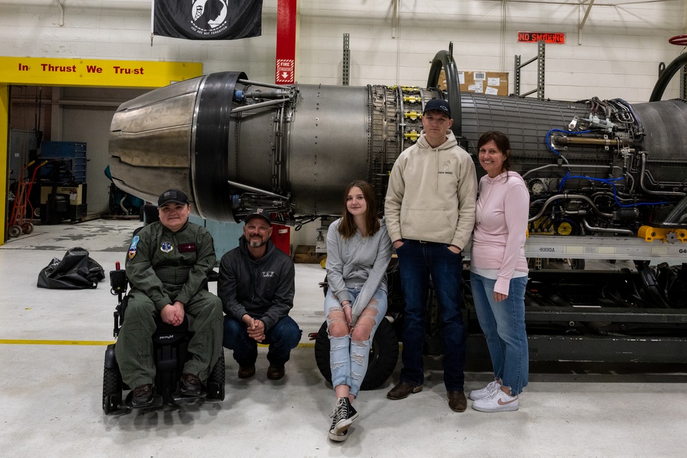 &quot;Top Gun&quot; Make-A-Wish Colorado collaboration with Buckley Space Force Space