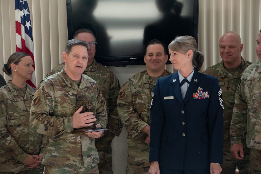 131st Bomb Wing promotes new chief master sergeant