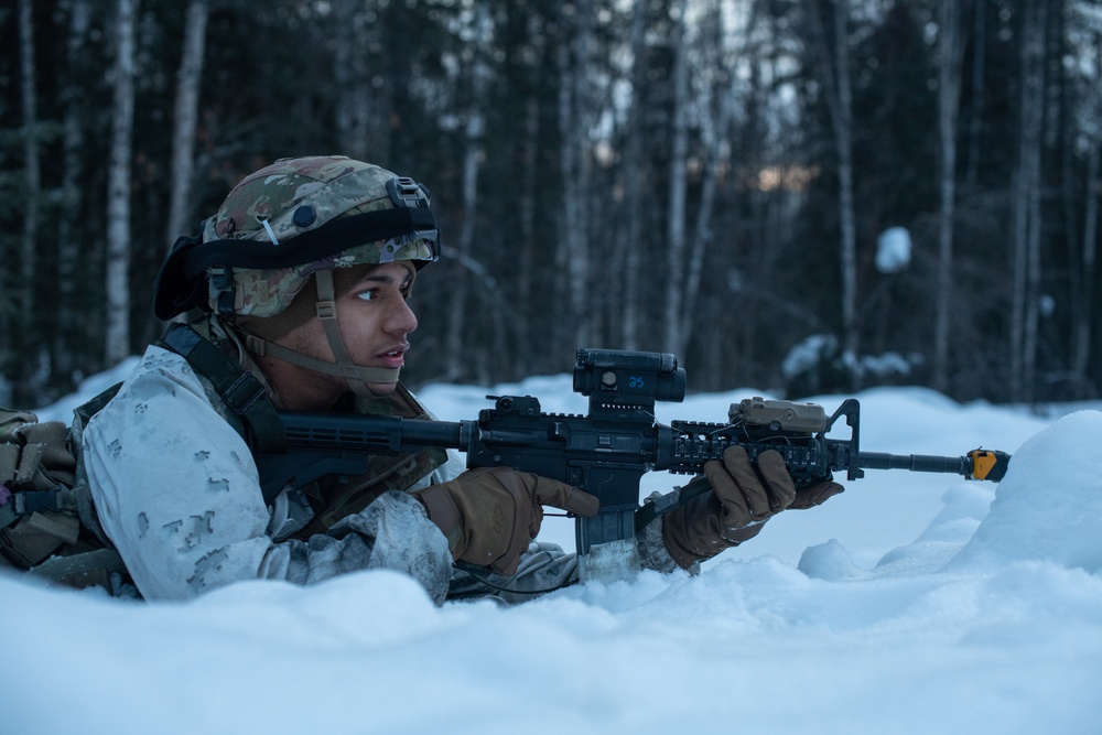 11th Airborne Division Soldiers Clash at JPMRC-AK 23-02
