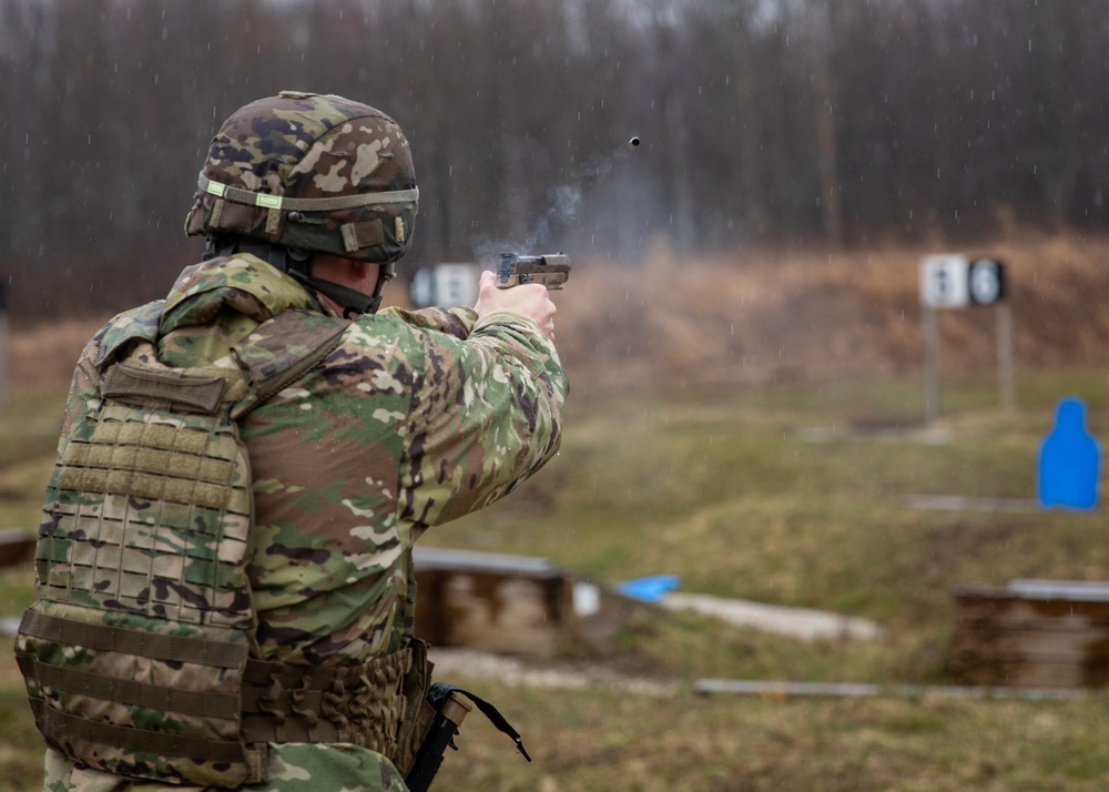 73rd Troop Command Soldiers compete in 2023 OHARNG State Best Warrior Competition