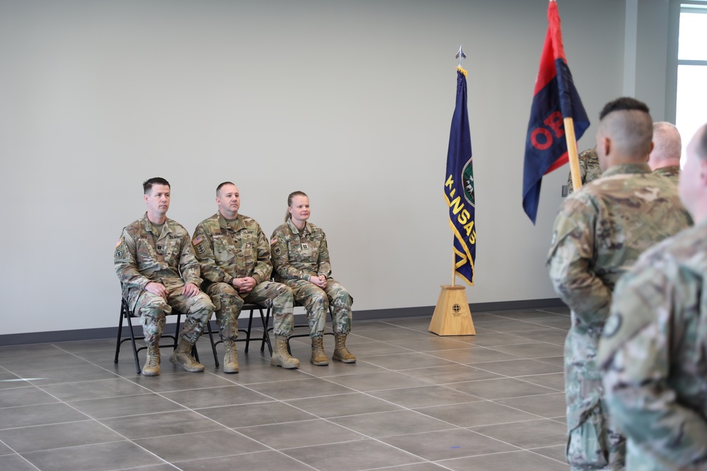 Capt. Frost assumes command of Division Headquarters &amp; Headquarters Company